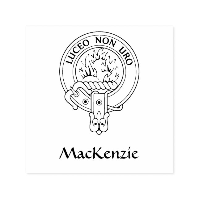 Carimbo Auto Entintado Clan MacKenzie [Editar] Crest (Design)