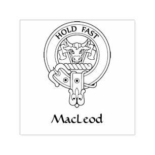 Carimbo Auto Entintado Clan MacLeod [Editar] Crest