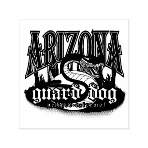 Carimbo Auto Entintado Cobra Guarda de arizona