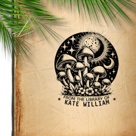 Carimbo Auto Entintado Cogumelo da biblioteca de selos