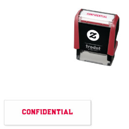 Carimbo Auto Entintado Confidencial