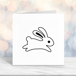 Carimbo Auto Entintado Cor do Coelho em Execução