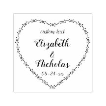 Coroa de Coração Floral Simples para Casamento Rús