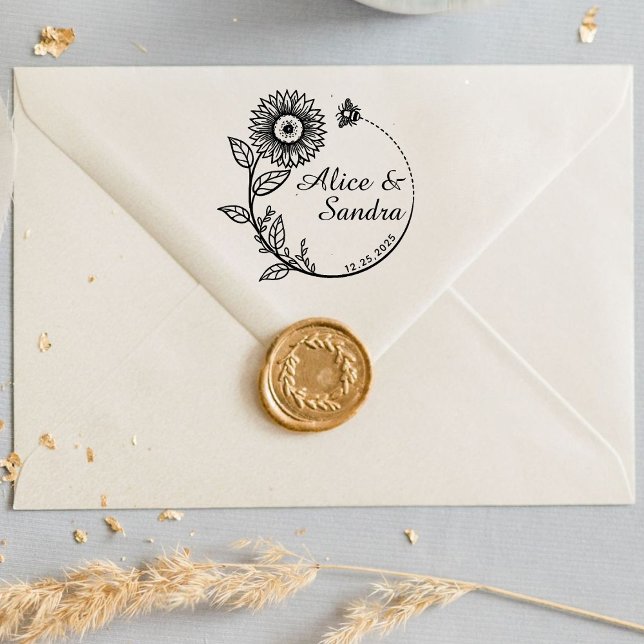 Carimbo Auto Entintado Crie a sua própria ronda moderna (Criador carregado)