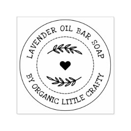 Carimbo Auto Entintado Crie Seu Próprio Artesanal