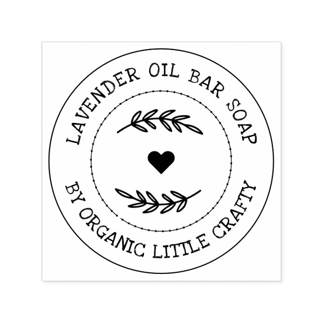 Carimbo Auto Entintado Crie Seu Próprio Artesanal (Design)