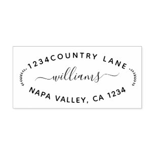 Carimbo Auto Entintado Crie seu próprio moderno