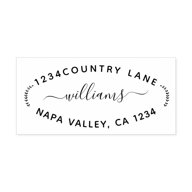 Carimbo Auto Entintado Crie seu próprio moderno (Design)