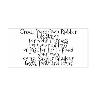 Carimbo Auto Entintado Crie seu próprio personalizado