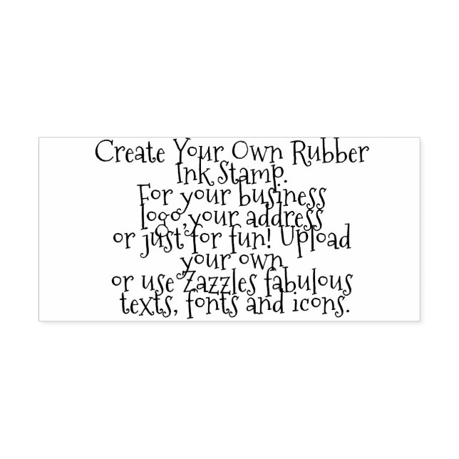 Carimbo Auto Entintado Crie seu próprio personalizado (Design)