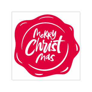 Carimbo Auto Entintado Cristão Feliz Natal Cera Religiosa