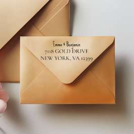 Carimbo Auto Entintado Custom Self Inking Address Rubber Stamp