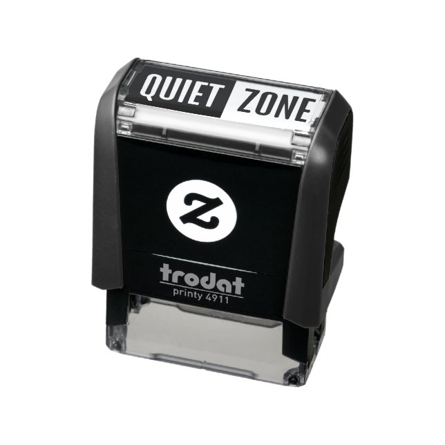 Carimbo Auto Entintado Custom Text Quiet Zone (Produto)
