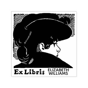 Carimbo Auto Entintado Da Biblioteca Ex Libris Book Bilbliophile