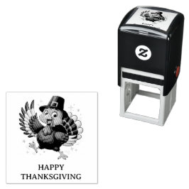 Carimbo Auto Entintado Dancing Turkey