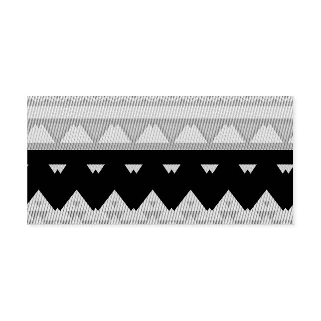 Carimbo Auto Entintado Design de pastel tribal (Design)