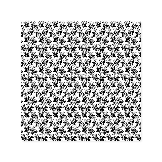 Carimbo Auto Entintado design floral 21 (Design)