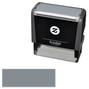 Carimbo Auto Entintado Design preto personalizado Adicionar foto ou texto