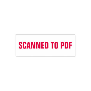 Carimbo Auto Entintado Digitalizado para pdf para arquivar documentos