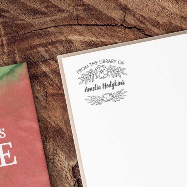 Carimbo Auto Entintado Divisores De Florestas Da Biblioteca De (Criador carregado)