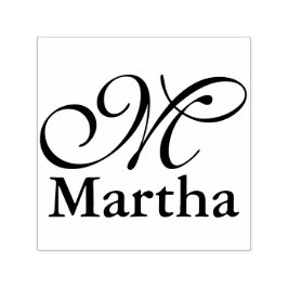 Carimbo Auto Entintado DIY - Simplesmente Monograma / Nome