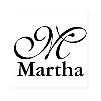 Carimbo Auto Entintado DIY - Simplesmente Monograma / Nome