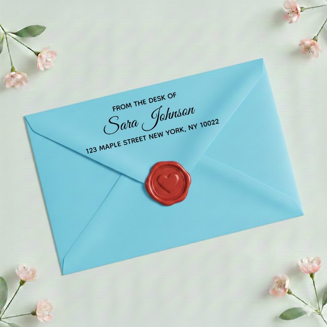 Carimbo Auto Entintado Do Gabinete do Selo de Endereço Personalizado (Criador carregado)