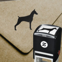 Doberman Pinscher Dog Breed Silhouette