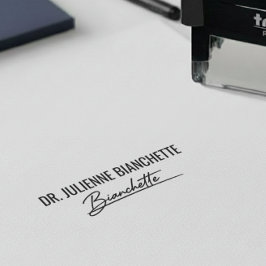 Carimbo Auto Entintado Doctor Medical Signature Professional Office