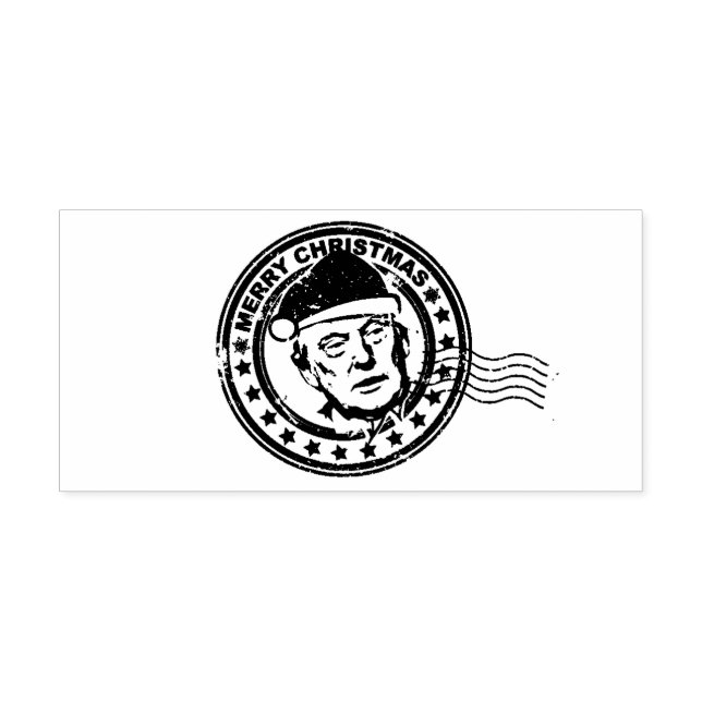 Carimbo Auto Entintado Donald Trump Postal Art (Design)