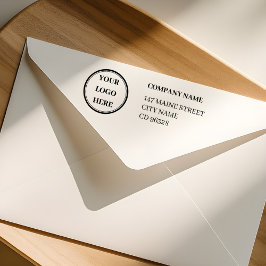 Carimbo Auto Entintado Eco-Friendly Custom Logo Self-Inking Rubber Stamp