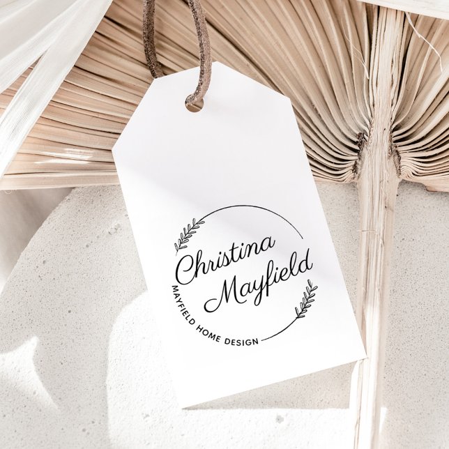 Carimbo Auto Entintado Elegante deixa a empresa de nomes personalizados r (Criador carregado)