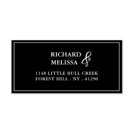 Carimbo Auto Entintado Elegante e Rico