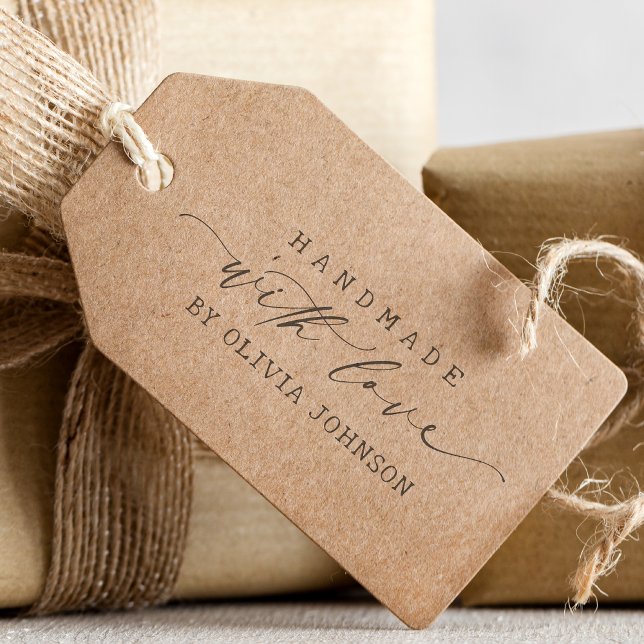 Carimbo Auto Entintado Elegante fabricado à mão com script de amor person (Criador carregado)