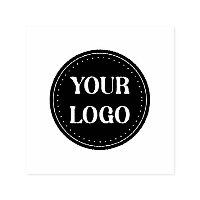 Carimbo Auto Entintado elegante, moderno, refinado e editável. (Design)