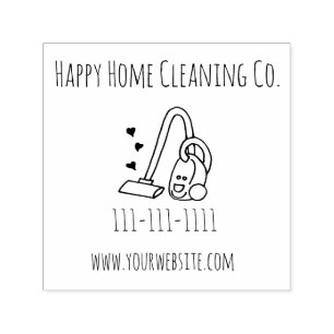 Carimbo Auto Entintado Empresa de Serviços Maid de Limpeza