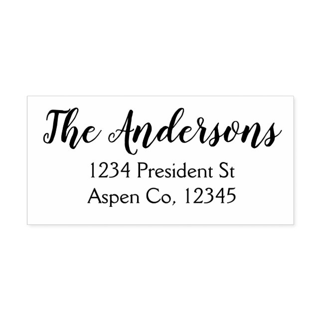 Carimbo Auto Entintado Endereço de devolução (Design)