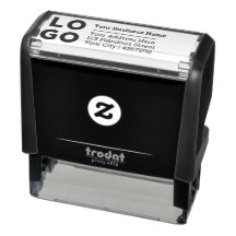 Endereço de devolução da empresa de logotipo comer