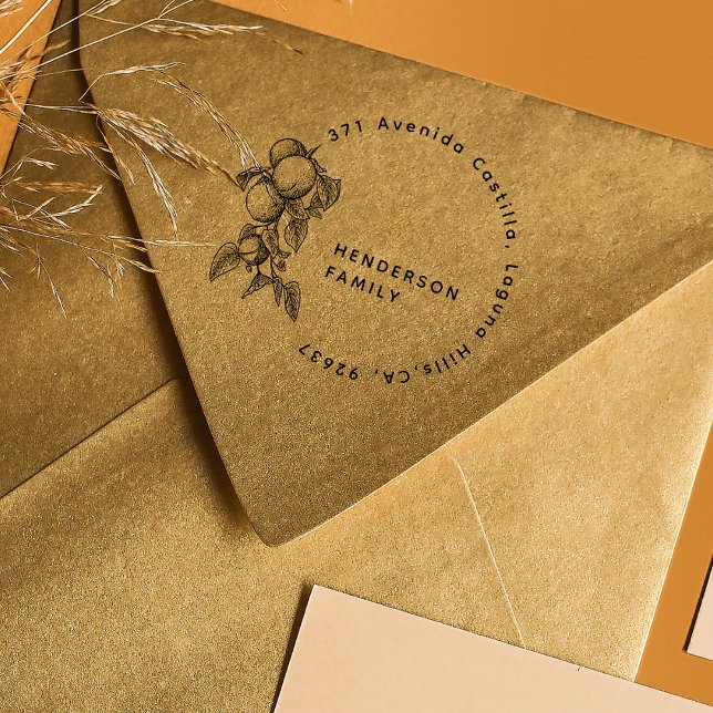 Carimbo Auto Entintado Endereço de devolução da família Botânica das Lara (Criador carregado)