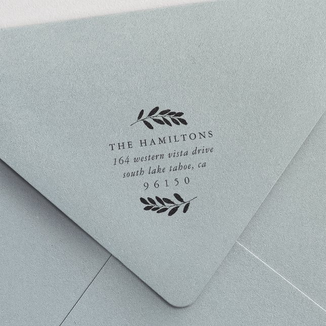 Carimbo Auto Entintado Endereço de devolução de campo selvagem (Criador carregado)