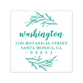 Carimbo Auto Entintado Endereço de devolução de ramificação Laurel person