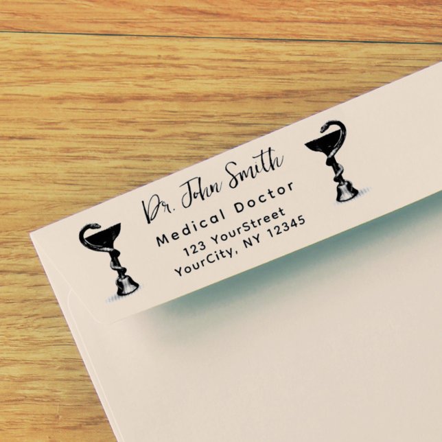 Carimbo Auto Entintado Endereço de Devolução do Script de Higieia do Cobr (Criador carregado)