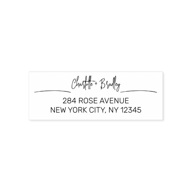 Carimbo Auto Entintado Endereço de Devolução Pessoal Profissional com Let (Design)