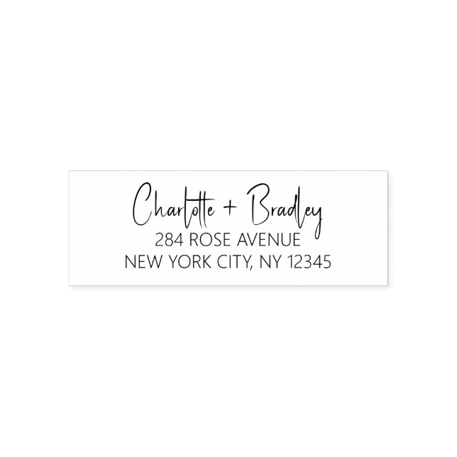 Carimbo Auto Entintado Endereço de Devolução Pessoal Profissional com Let (Design)