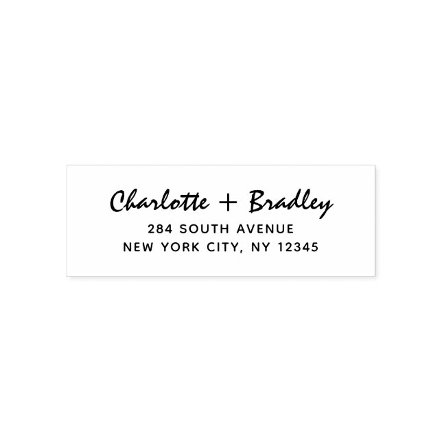 Carimbo Auto Entintado Endereço de Devolução Pessoal Profissional com Let (Design)