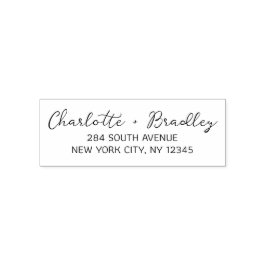 Carimbo Auto Entintado Endereço de Devolução Pessoal Profissional Rascunh