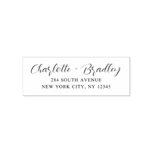 Carimbo Auto Entintado Endereço de Devolução Pessoal Profissional Roteiro