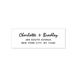 Carimbo Auto Entintado Endereço de Devolução Pessoal Profissional Roteiro