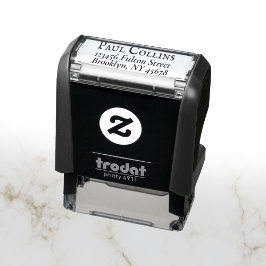 Carimbo Auto Entintado Endereço de devolução profissional