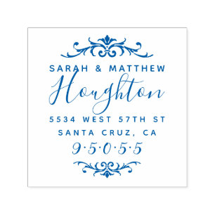 Carimbo Auto Entintado Endereço do remetente feito sob encomenda do casa